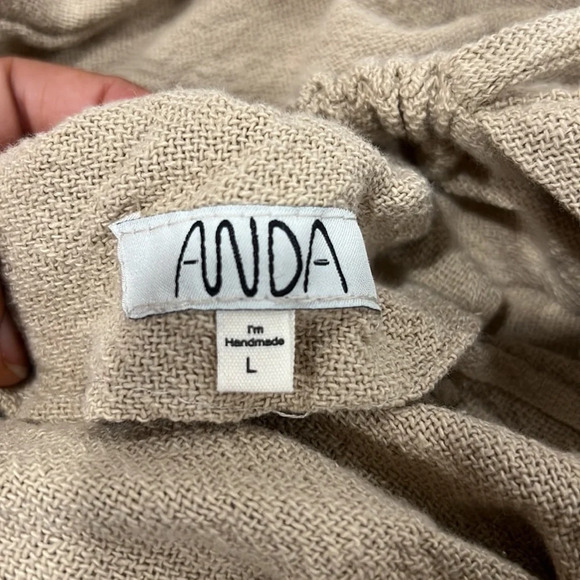 ANDA beautiful handmade dresses size L - Picture 5 of 5